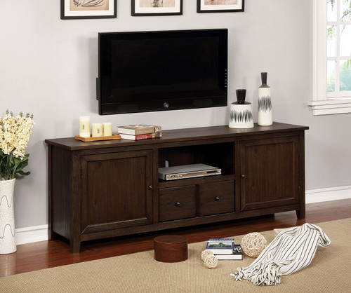 Presho - TV Stand - Dark Oak (CM5902DA-TV-72)