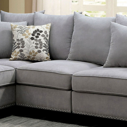 Skyler - Armless Chair - Gray (CM6156GY-CH)
