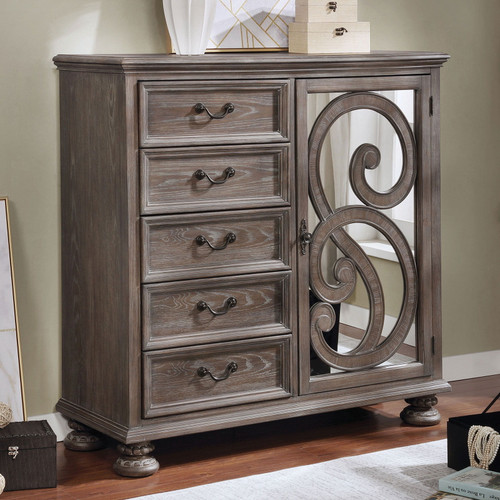 Lysandra - Armoire - Rustic Natural (CM7661AR)