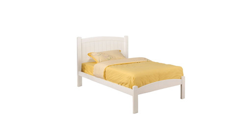Caren - Twin Bed - White (CM7902WH-T-BED)