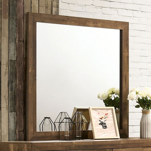 Wentworth - Mirror - Light Walnut (CM7912M)