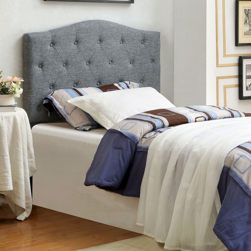 Alipaz - Queen/Full Headboard - Gray (CM7989GY-HB-FQ)