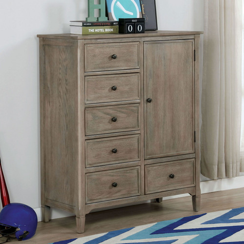 Vevey - Armoire - Wire - Brushed Warm Gray (FOA7175AR)