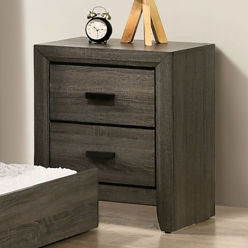 Roanne - Nightstand - Gray (FOA7927N)