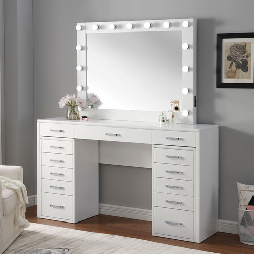 Aphrodite - Vanity Set - White (CM-DK933WH-PK)