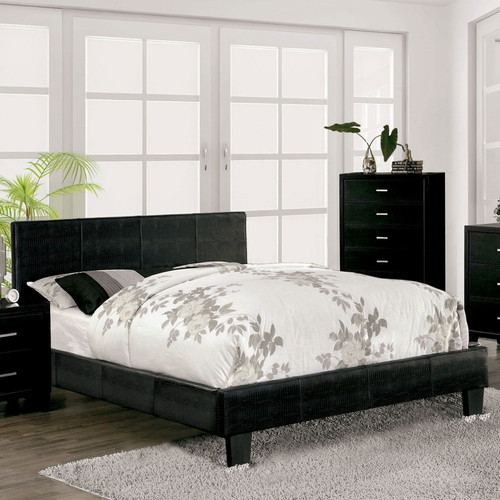 Wallen - Queen Bed - Black (CM7793BK-Q-BED)