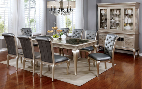 Amina - 8 Dining Table - Champagne (CM3219T)