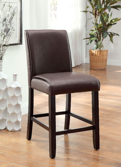 Gladstone - Counter Height Chair (Set of 2) - Dark Walnut (CM3823PC-2PK)