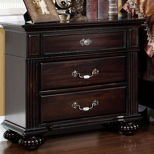 Syracuse - Nightstand - Dark Walnut (CM7129N)