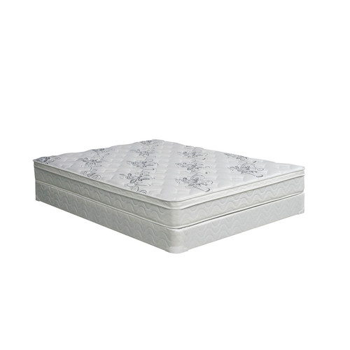 Jalen - Euro Top Mattress 75'' x 54'' - White (DM332F-M)