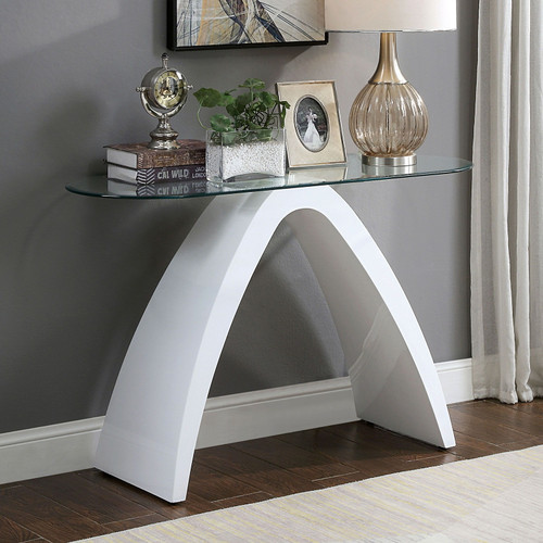 Nahara - Sofa Table - White (FOA4042WH-S-TABLE)