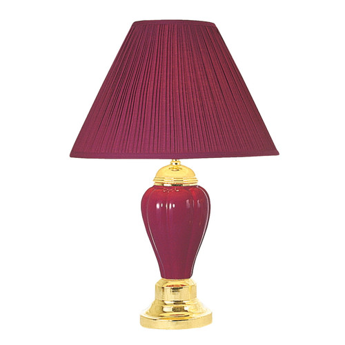Light - Table Lamp (Set of 6) - Burgundy (L94101BD-6PK)