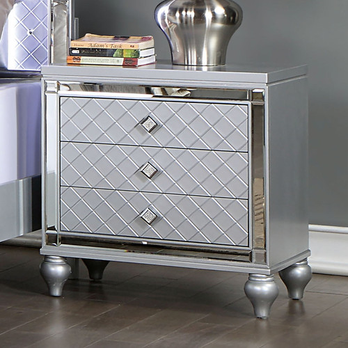 Calandria - Nightstand - Silver (CM7320SV-N)