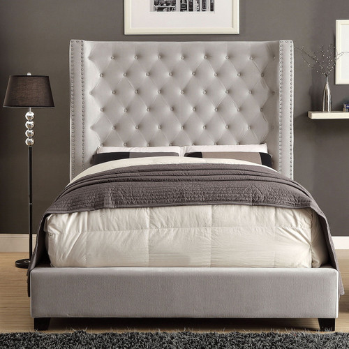 Rosabelle - Queen Bed - Ivory (CM7669IV-Q-BED)