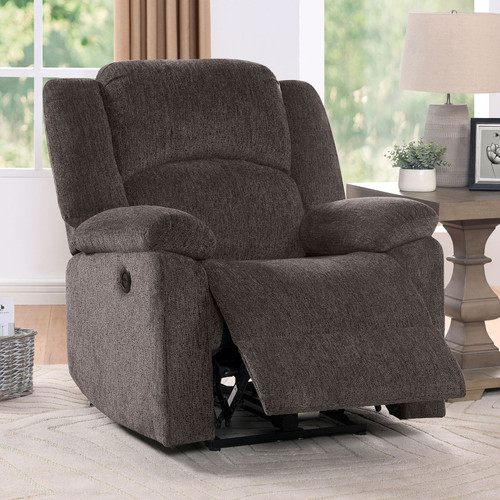 Charon - Power Recliner - Brown (CM-RC6763BR)