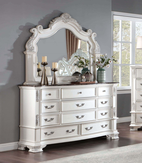 The Esparanza - Dresser - Pearl White sold at Yamada Furniture