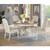 Arcadia 7 Pc. Round Dining Table Set (CM3150WH-RT-7PC)