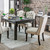 Sania 9 Pc. Dining Table Set (CM3324BKT84-3564-9PC)