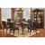 Sylvana 6 Pc. Dining Table Set (2AC+4SC) (CM3453T-7PC)