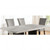 Kian I 6 Pc. Dining Table Set (Beige Chairs) (CM3744T-7PC-BG)