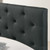 Sybella Cal.King Bed, Dark Gray (CM7218DG-CK-BED)