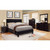 Velen Cal.King Bed, Black (CM7949BK-CK-BED)