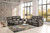 Josias Sofa + Loveseat (CM9908DG-2PC)
