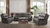 Henricus Sofa + Loveseat (CM9911DG-2PC)