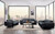 Ascona Power Sofa + Loveseat (CM9927BK-PM-2PC)