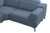 Melancton Power Sectional, Blue (CM9933BL-SECT-PM)