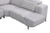 Melancton Power Sectional, Light Gray (CM9933LG-SECT-PM)