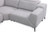 Melancton Power Sectional, Light Gray (CM9933LG-SECT-PM)