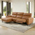Themis Power Sectional, Left Chaise, Brown Clay (CM9937BR-SECT-PM-L)
