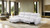 Themis Power Sectional, Left Chaise, White (CM9937WH-SECT-PM-L)