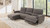 Brande Power Sectional, Left Chaise, Brown (CM9938BR-SECT-PM-L)