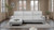 Brande Power Sectional, Left Chaise, Light Gray (CM9938LG-SECT-PM-L)
