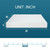 Artemisia 6" Queen Memory Foam Mattress (Roll-In-Box) (DM510-Q)