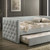 Renzi Twin Daybed w/ Trundle, Gray (FM1202GY-BED)
