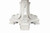 Stella Mia 6 Pc. Dining Table Set (2AC+4SC) (FM31000WH-T-7PC)