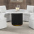 Varde 5 Pc. Round Dining Set (FM3431WH-RT-5PC-00WH)