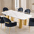 Northall Dining Table, White (FM37004WH-T-TABLE)