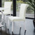 Holstebro White Side Chair (2/CTN), Silver Frame (FM37007SW-SC-2PK)