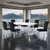 Holbaek 4 Pc. Dining Table Set, Silver - 80", SB Chair (FM37008SV-T-5PC-07SB)