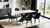 Lenvik 6 Pc. Dining Table Set (FM3700BK-T-7PC)