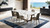 Norelli 6 Pc. Dining Table Set (FM3701GD-T-7PC)