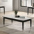 Maidstone Coffee Table, Black/White (FM42001BK-C)