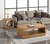 Dothan End Table, Medium Oak (FM44009BR-E)