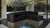 Nappi L-Sectional B, Black (FM62102BK-SECT-B)