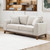 Watton Loveseat, Light Gray (FM64008TP-LV)