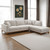 Watton Sectional, Right Chaise, Light Gray (FM64008TP-SECT-R)